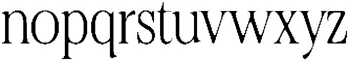 Felgiora Soft ExtraLight Condensed otf (200) Font LOWERCASE
