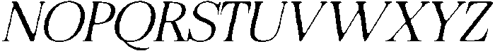 Felgiora Soft ExtraLight Expanded Italic otf (200) Font UPPERCASE