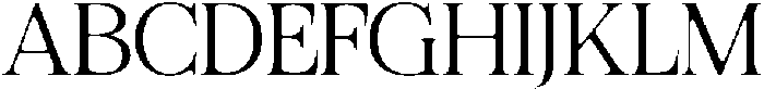 Felgiora Soft ExtraLight Expanded otf (200) Font UPPERCASE