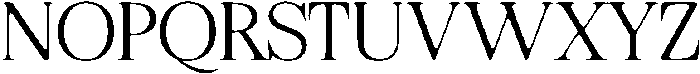 Felgiora Soft ExtraLight Expanded otf (200) Font UPPERCASE