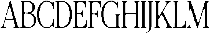 Felgiora Soft ExtraLight ExtraCondensed otf (200) Font UPPERCASE