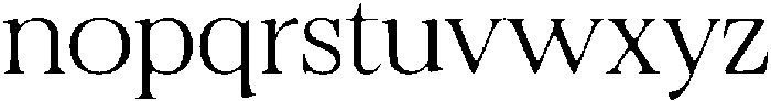 Felgiora Soft ExtraLight ExtraExpanded otf (200) Font LOWERCASE