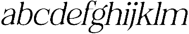 Felgiora Soft ExtraLight SemiExpanded Italic otf (200) FONT