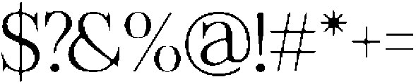 Felgiora Soft ExtraLight SemiExpanded otf (200) Font OTHER CHARS