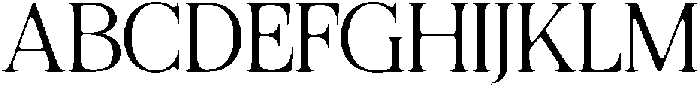Felgiora Soft ExtraLight SemiExpanded otf (200) Font UPPERCASE