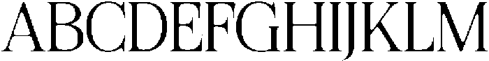 Felgiora Soft ExtraLight otf (200) Font UPPERCASE