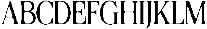 Felgiora Soft Light Condensed otf (300) Font UPPERCASE