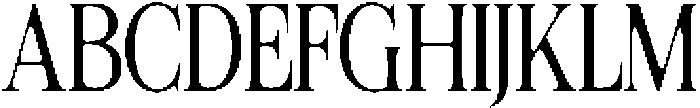 Felgiora Soft Light ExtraCondensed otf (300) Font UPPERCASE