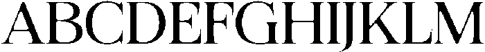 Felgiora Soft Light ExtraExpanded otf (300) Font UPPERCASE