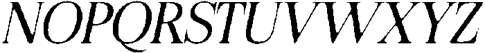 Felgiora Soft Light Italic otf (300) Font UPPERCASE