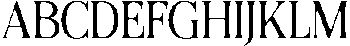 Felgiora Soft Light SemiCondensed otf (300) Font UPPERCASE