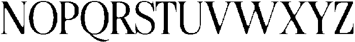 Felgiora Soft Light SemiCondensed otf (300) Font UPPERCASE