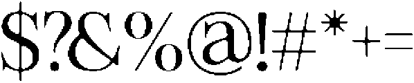 Felgiora Soft Light SemiExpanded otf (300) Font OTHER CHARS
