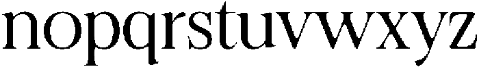Felgiora Soft Light SemiExpanded otf (300) Font LOWERCASE