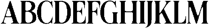 Felgiora Soft Medium Condensed otf (500) Font UPPERCASE