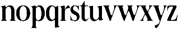 Felgiora Soft Medium Condensed otf (500) Font LOWERCASE