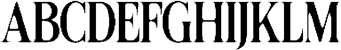 Felgiora Soft Medium ExtraCondensed otf (500) Font UPPERCASE