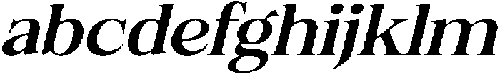 Felgiora Soft Medium ExtraExpanded Italic otf (500) FONT