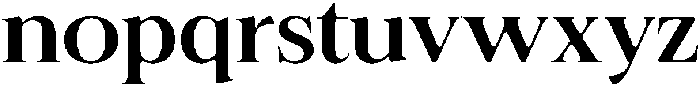 Felgiora Soft Medium ExtraExpanded otf (500) Font LOWERCASE