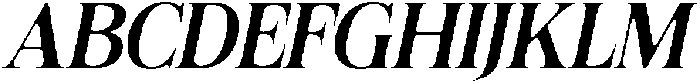 Felgiora Soft Medium Italic otf (500) Font UPPERCASE