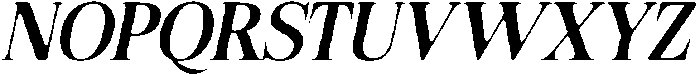 Felgiora Soft Medium Italic otf (500) Font UPPERCASE