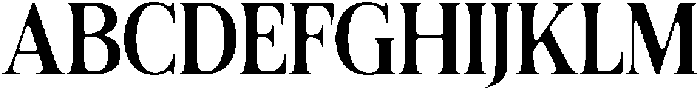 Felgiora Soft Medium SemiCondensed otf (500) Font UPPERCASE