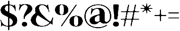 Felgiora Soft SemiBold ExtraExpanded otf (600) Font OTHER CHARS