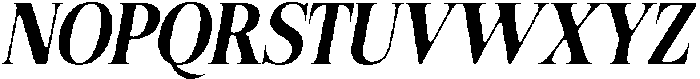 Felgiora Soft SemiBold SemiCondensed Italic otf (600) Font UPPERCASE