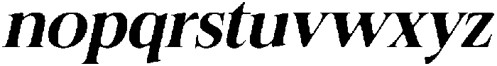Felgiora Soft SemiBold SemiExpanded Italic otf (600) Font LOWERCASE