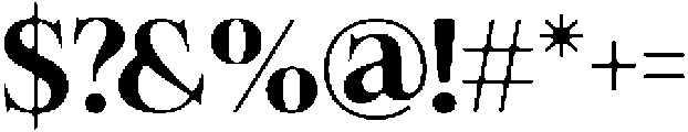Felgiora Soft SemiBold SemiExpanded otf (600) Font OTHER CHARS