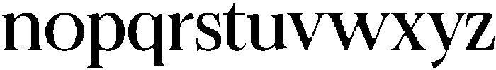 Felgiora Soft SemiExpanded otf (400) Font LOWERCASE