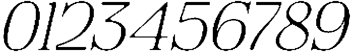 Felgiora Soft Thin Expanded Italic otf (100) Font OTHER CHARS