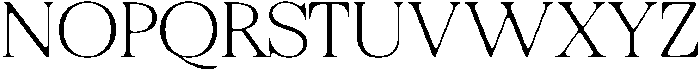 Felgiora Soft Thin ExtraExpanded otf (100) Font UPPERCASE