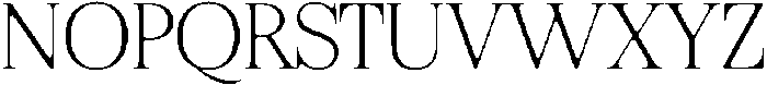 Felgiora Soft Thin SemiExpanded otf (100) Font UPPERCASE