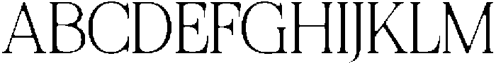 Felgiora Soft Thin otf (100) Font UPPERCASE