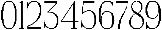 Felgiora Thin Condensed otf (100) Font OTHER CHARS