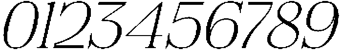 Felgiora Thin Italic Expanded otf (100) Font OTHER CHARS
