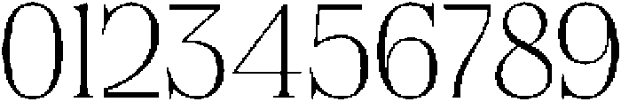 Felgiora Thin otf (100) Font OTHER CHARS