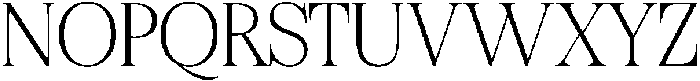 Felgiora Thin otf (100) Font UPPERCASE