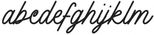 Felicia otf (400) Font LOWERCASE