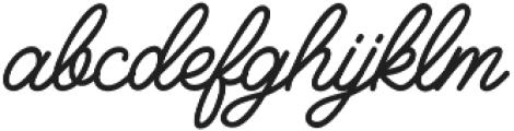Felician otf (400) Font LOWERCASE