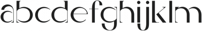 Felicio Regular otf (400) Font LOWERCASE