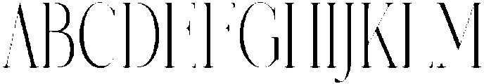Felix Regular otf (400) Font UPPERCASE