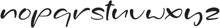 Felixstar Italic otf (400) Font LOWERCASE