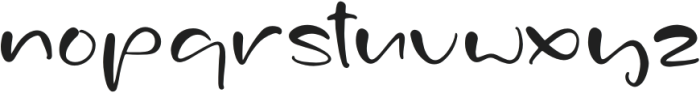 Felixstar otf (400) Font LOWERCASE