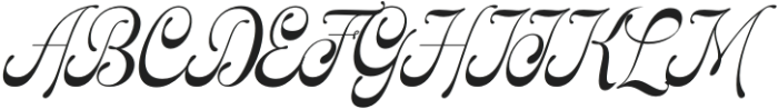 FellGoodSignature-Italic otf (400) Font UPPERCASE