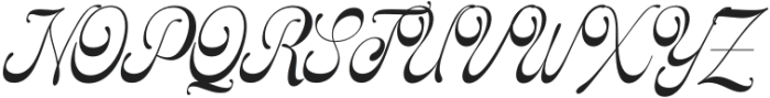 FellGoodSignature-Italic otf (400) Font UPPERCASE