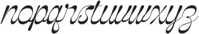 FellGoodSignature-Italic otf (400) Font LOWERCASE