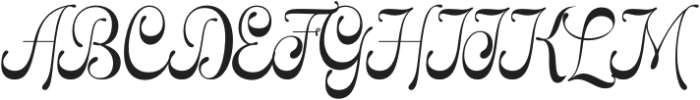 FellGoodSignature-Regular otf (400) Font UPPERCASE