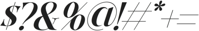 Fellee Stencil Italic Regular otf (400) Font OTHER CHARS